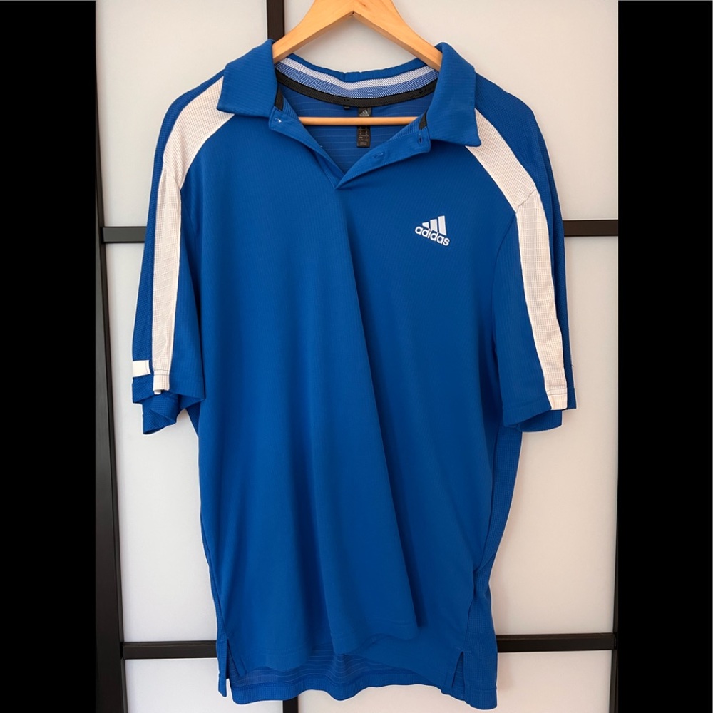 Adidas great color golf shirt like new XL